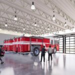 Interior Fire Apparatus Bay